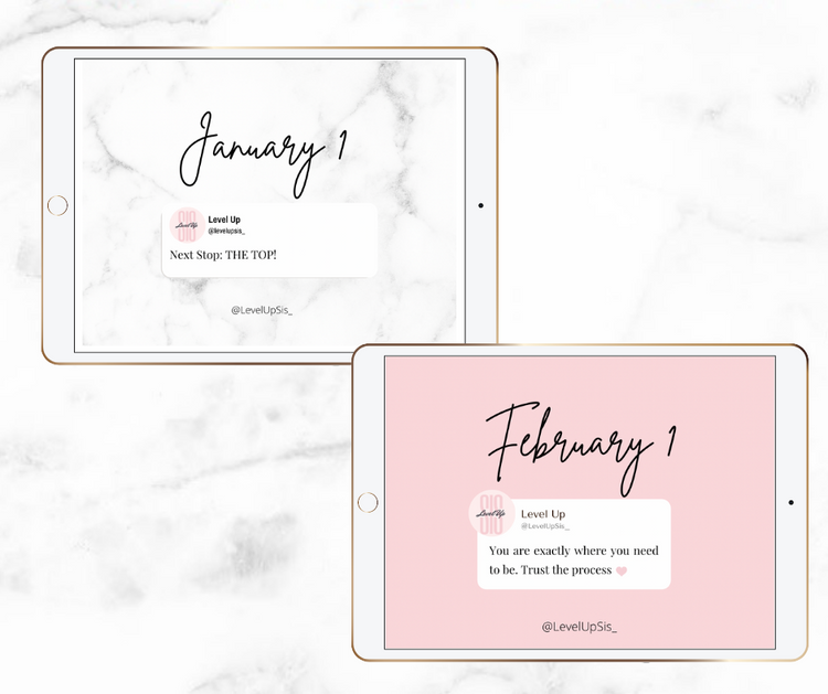 Digital Motivational Calendar