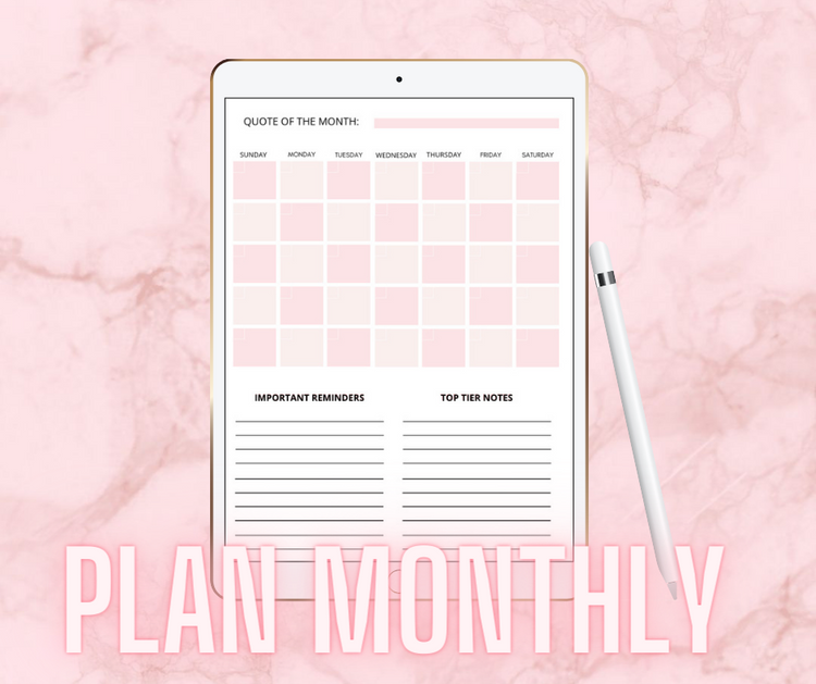 Digital Top Tier Planner