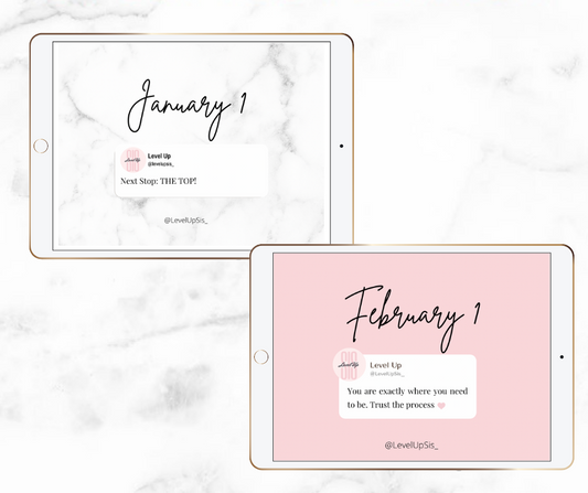 Digital Motivational Calendar